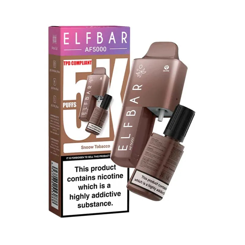 elf bar af5000 prefilled pod vape kit - snoow-tobacco