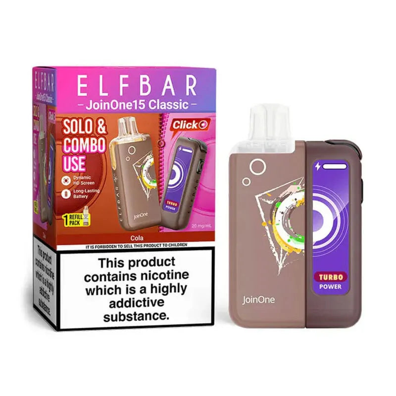 Elf Bar JoinOne 15 Classic Prefilled Pod Kit - Cola