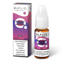 Blueberry Sour Raspberry Nic Salt E-Liquid by Elf Bar Elfliq