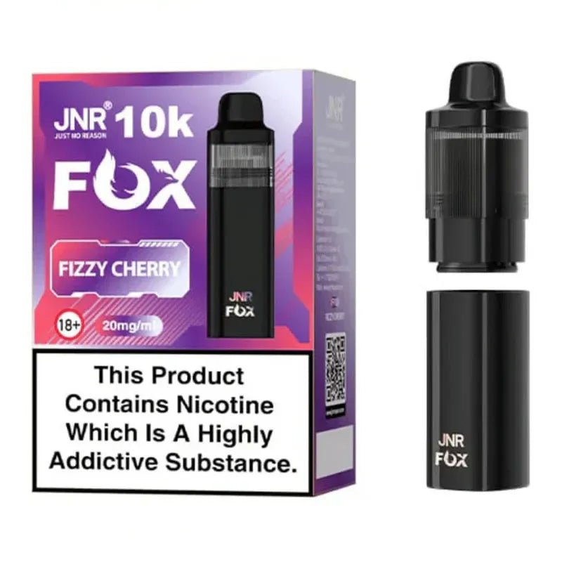 JNR Fox 10K Prefilled Pod Kit - Fizzy Cherrry