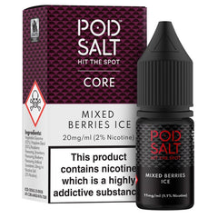 Mixed Berries Ice Nic Salt E-Liquid by Pod Salt Core