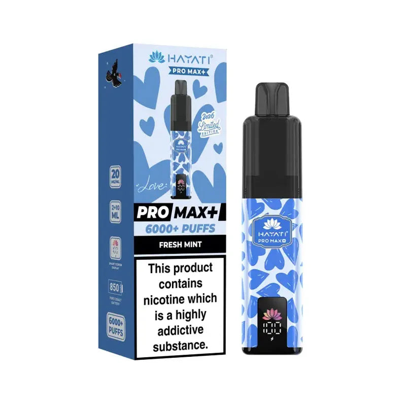 Hayati Pro Max Plus 6000 Prefilled Pod Kit - Valentine's Edition