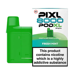 Fresh Mint Pixl 8000 Prefilled Pod