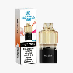 Fruit Bomb Crystal Prime Aura Bar 10K Prefilled Pod