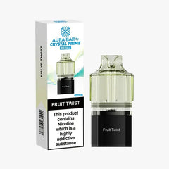Fruit Twist Crystal Prime Aura Bar 10K Prefilled Pod