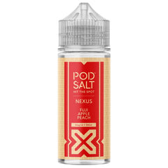 Fuji Apple Peach (Fuji Blend) 100ml Shortfill E-Liquid by Pod Salt Nexus