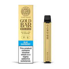 Gold Bar Reload Prefilled Pod Vape Kit - Blue Raspberry