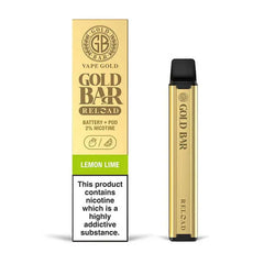 Gold Bar Reload Prefilled Pod Vape Kit - Lemon Lime