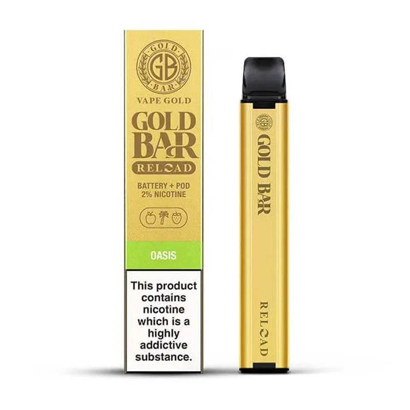 Gold Bar Reload Prefilled Pod Vape Kit - Oasis