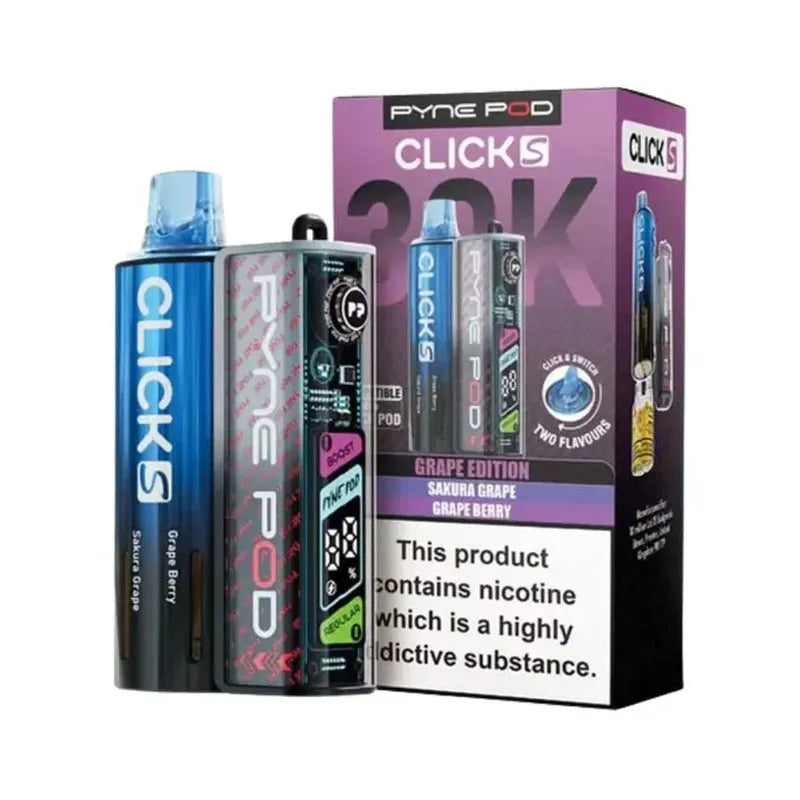 Pyne Pod Click S 30K Prefilled Pod Kit - Grape Edition