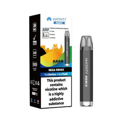 Hayati Remix 2400 Puffs 4 in 1 Prefilled Pod Kit - Ibiza Remix