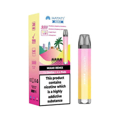 Hayati Remix 2400 Puffs 4 in 1 Prefilled Pod Kit - Miami Remix