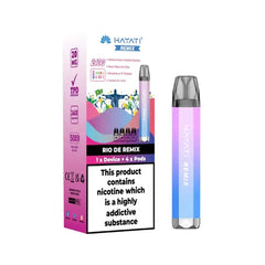 Hayati Remix 2400 Puffs 4 in 1 Prefilled Pod Kit - Rio De Remix