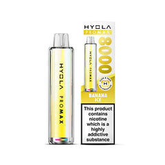 Hyola Pro Max 8000 Prefilled Pod Kit - Banana Ice