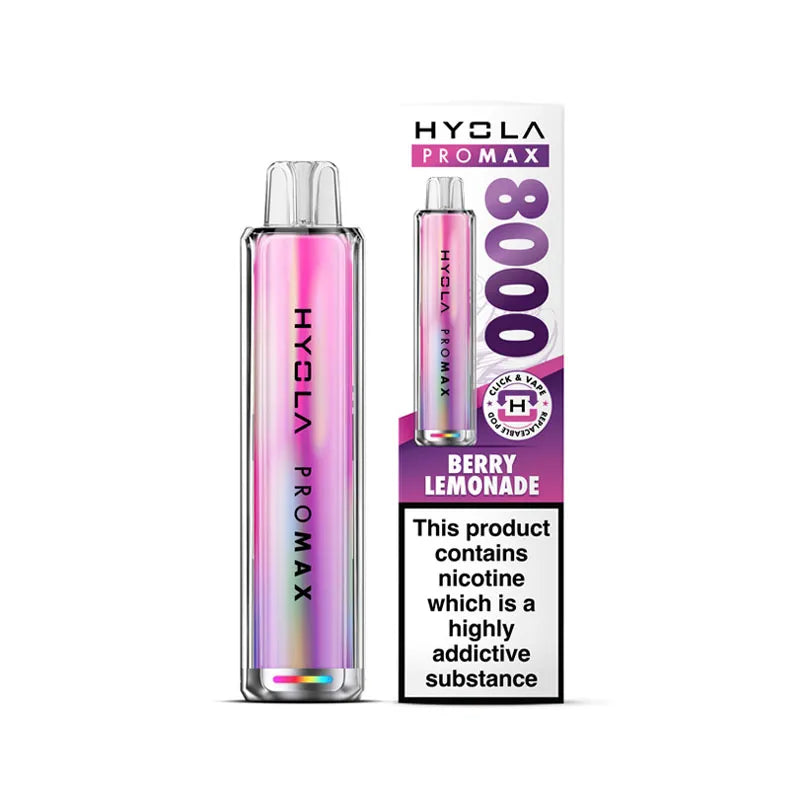 Hyola Pro Max 8000 Prefilled Pod Kit - Berry Lemonade