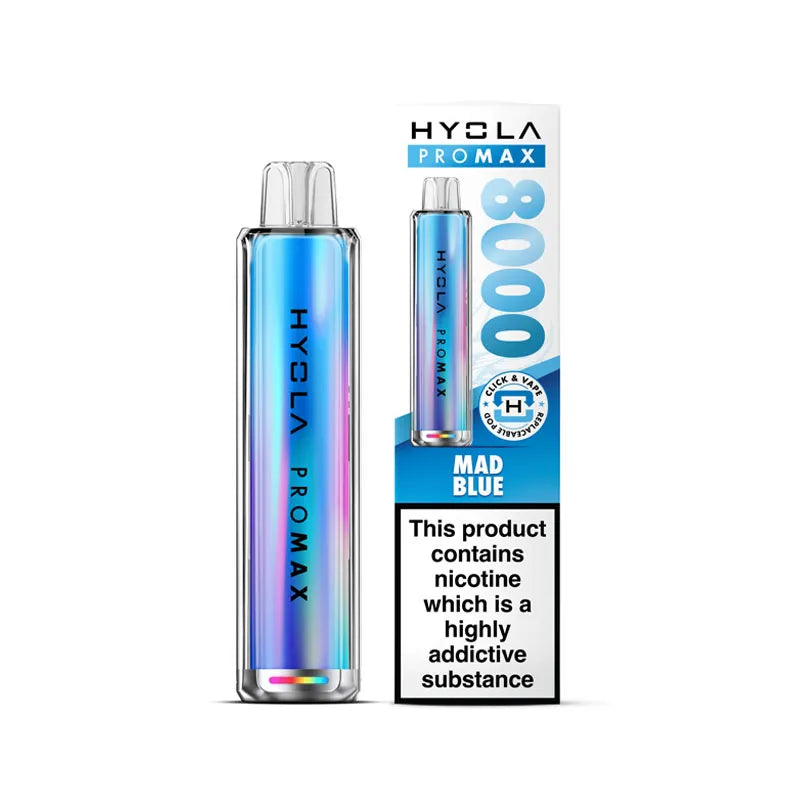 Hyola Pro Max 8000 Prefilled Pod Kit - Mad Blue