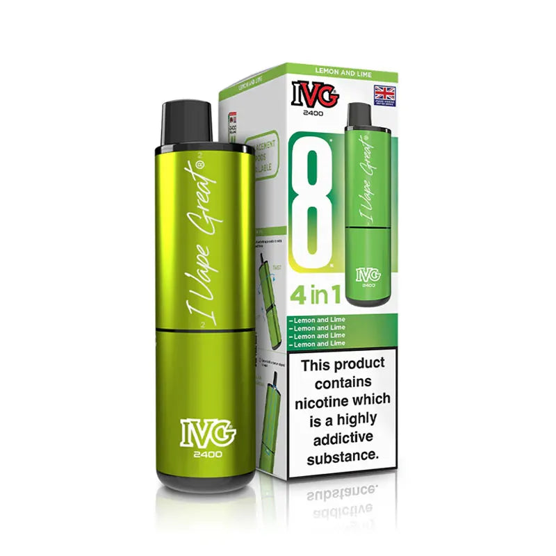 IVG 2400 4 in 1 Prefilled Pod Kit - Lime Edition