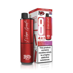 IVG 2400 4 in 1 Prefilled Pod Kit - Red Cherry Edition