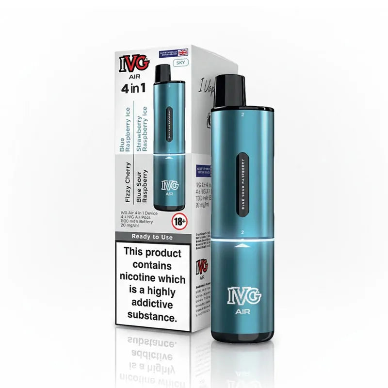 IVG Air 4 in 1 Prefilled Pod Kit - Sky