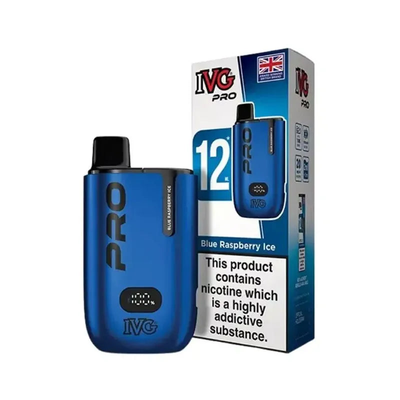 IVG Pro 12 Prefilled Pod Kit - Blue Raspberry Ice