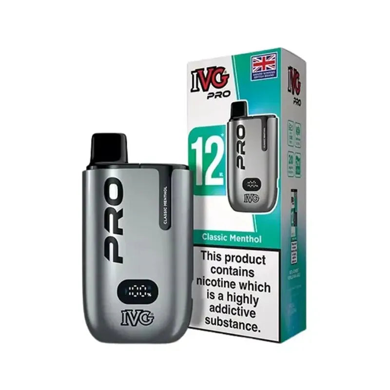 IVG Pro 12 Prefilled Pod Kit- Classic Menthol