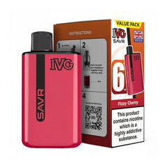 IVG SAVR 3000 Prefilled Pod Kit - Fizzy Cherry
