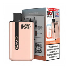 IVG SAVR 3000 Prefilled Pod Kit - Peach Ice