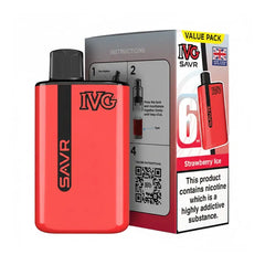 IVG SAVR 3000 Prefilled Pod Kit - Strawberry Ice