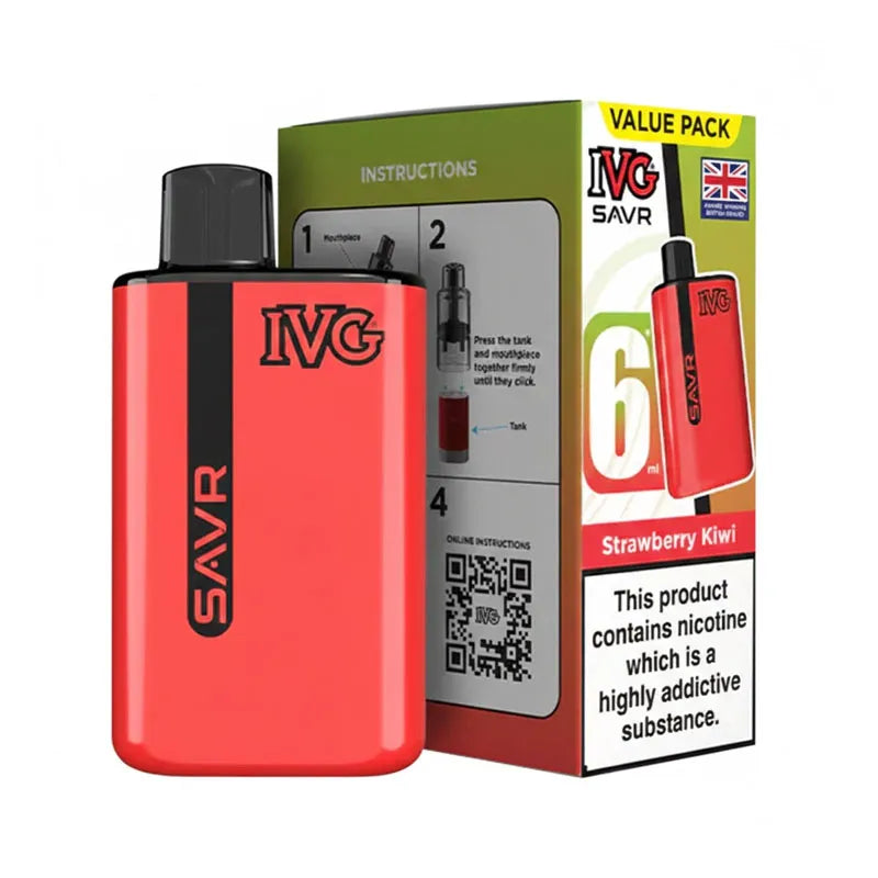 IVG SAVR 3000 Prefilled Pod Kit - Strawberry Kiwi