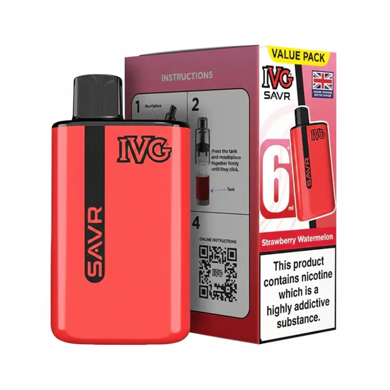 IVG SAVR 3000 Prefilled Pod Kit - Strawberry Watermelon