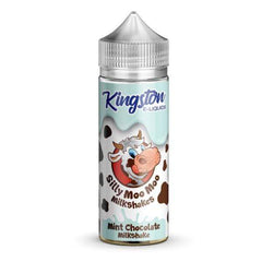 Mint Chocolate 100ml Shortfill E-Liquid by Kingston Silly Moo Moo