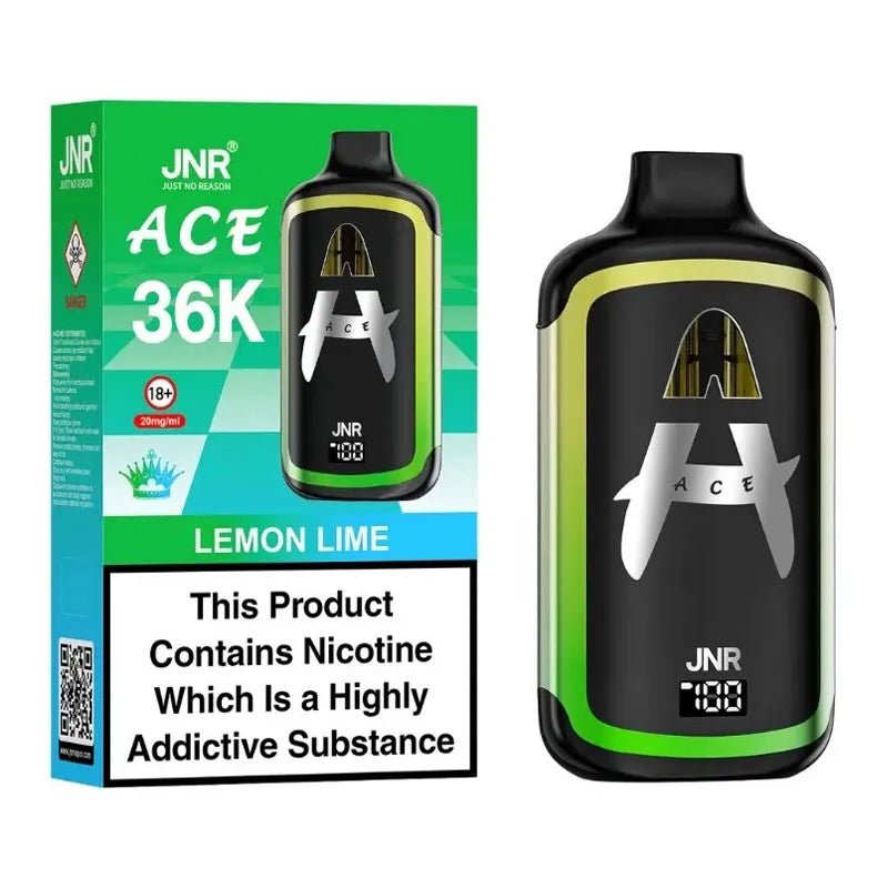 JNR ACE 36K Prefilled Pod Kit - Lemon Lime