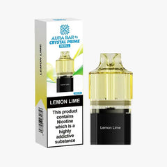 Lemon Lime Crystal Prime Aura Bar 10K Prefilled Pod