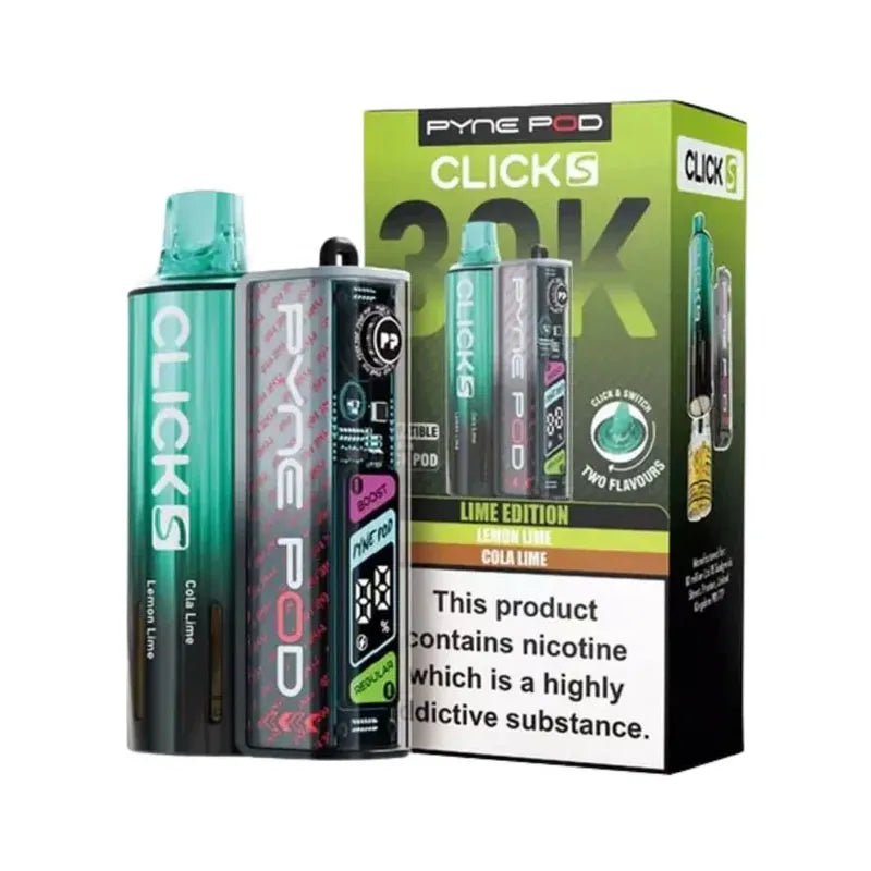 Pyne Pod Click S 30K Prefilled Pod Kit - Lime Edition