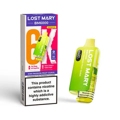 Lost Mary BM6000 Prefilled Pod Kit - Kiwi Passion Fruit Guava