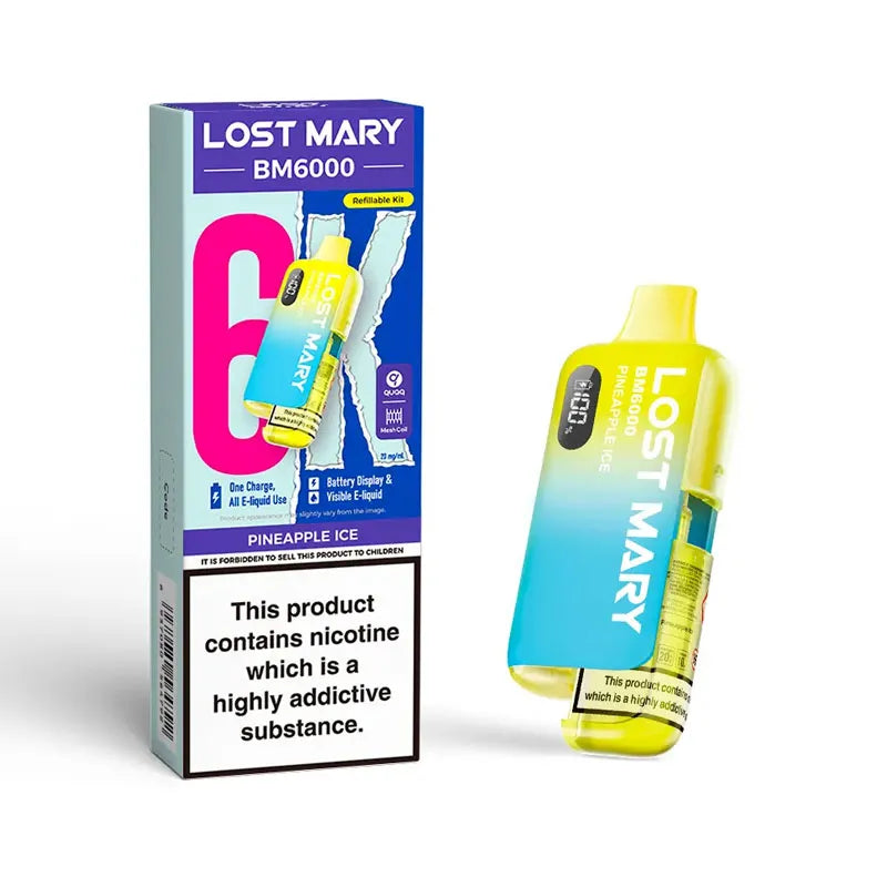 Lost Mary BM6000 Prefilled Pod Kit - Pnieapple