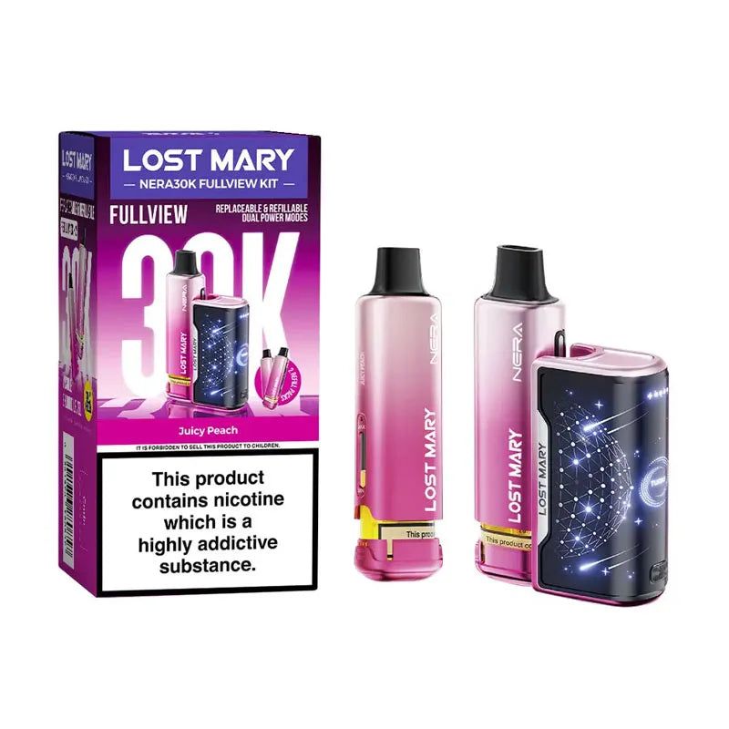 Lost Mary Nera30K Fullview Prefilled Pod Kit - Juicy Peach