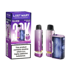 Lost Mary Nera30K Fullview Prefilled Pod Kit - Purple Edition