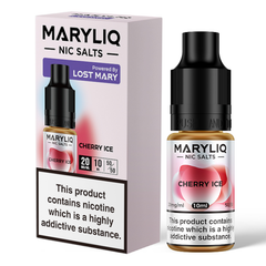Cherry Ice Nic Salt E-Liquid by Lost Mary Maryliq