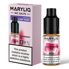 Strawberry Ice Nic Salt E-Liquid by Lost Mary Maryliq