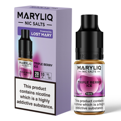 Triple Berry Ice Nic Salt E-Liquid by Lost Mary Maryliq