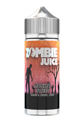 Monkey's Sweet 100ml Shortfill E-Liquid by Zombie Juice