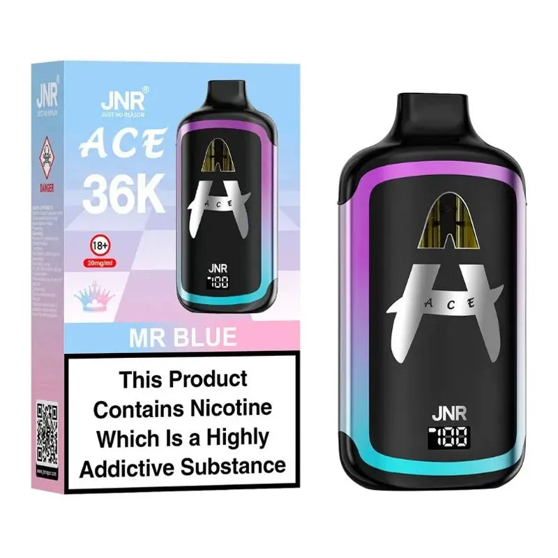 JNR ACE 36K Prefilled Pod Kit - Mr Blue