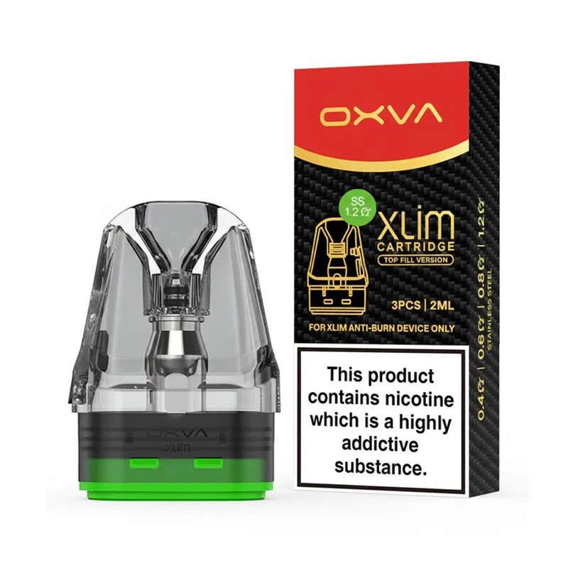 OXVA Xlim Stainless Steel Replacement Pods - 1.2