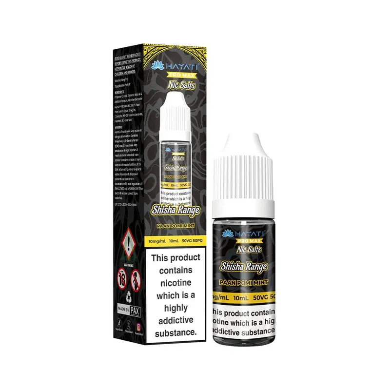 Paan Pomi Mint Nic Salt E-Liquid by Hayati Shisha Range