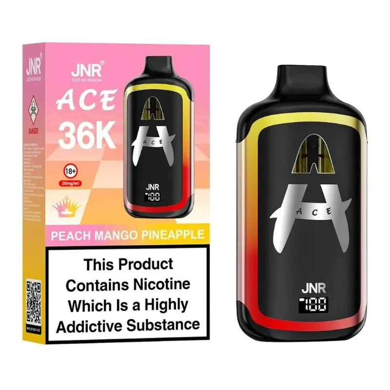 JNR ACE 36K Prefilled Pod Kit - Peach Mango Pineapple