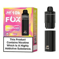 JNR Fox 10K Prefilled Pod Kit - Pineapple Ice