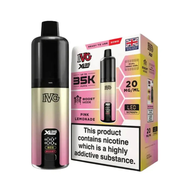 IVG XL 35K Prefilled Pod Kit - Pink Lemonade