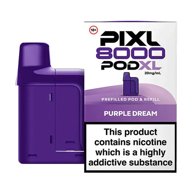 Purple Dream Pixl 8000 Prefilled Pod