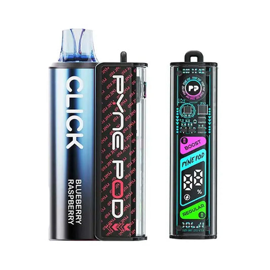 Pyne Pod Click 10K Prefilled Pod Kit - blueberry raspberry